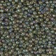 Miyuki seed beads 11/0 - Chartreuse lined olivine ab 11-361